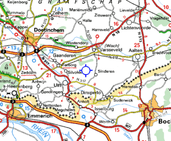 Klik hier en plan uw eigen route naar Zorgboerderij Respectare